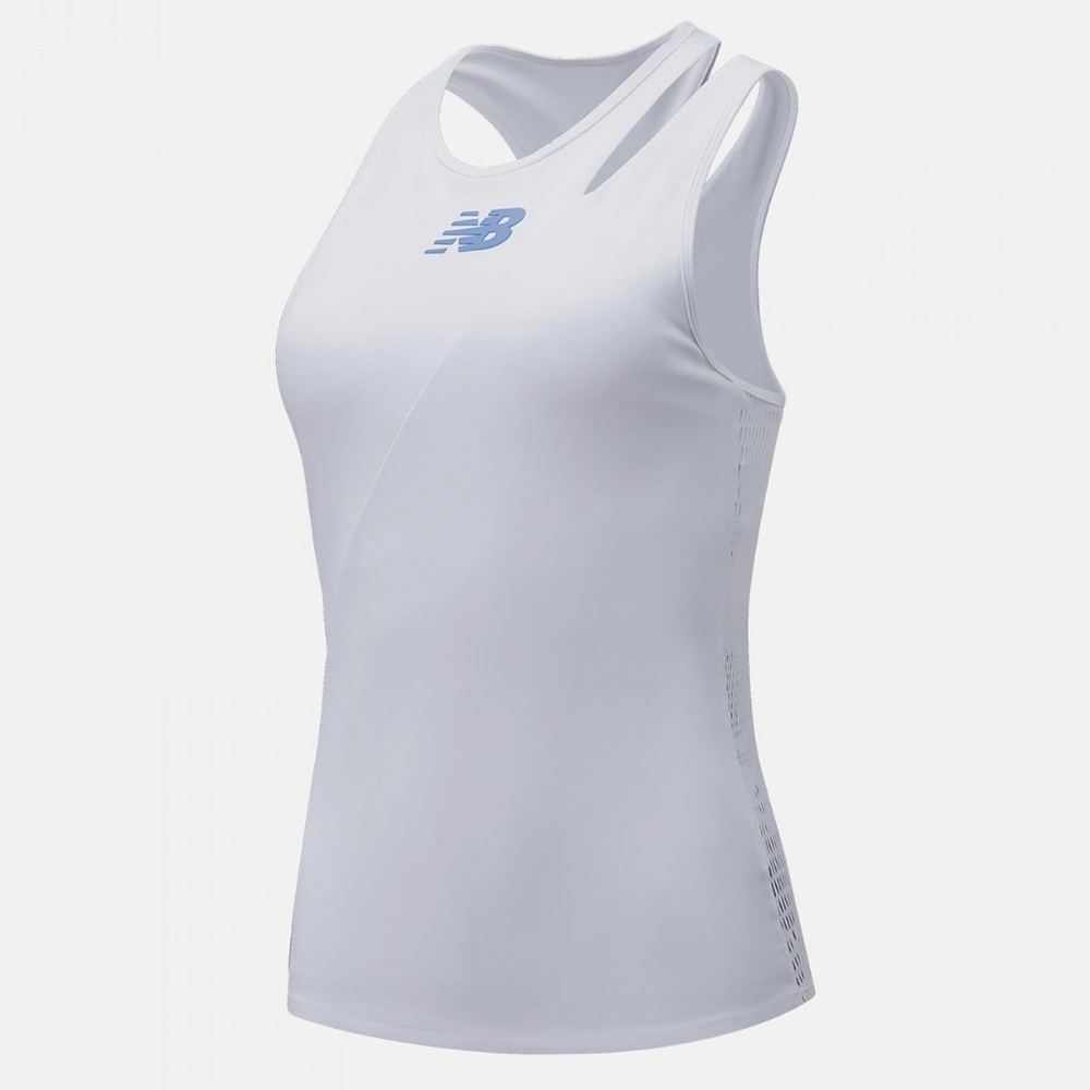 New Balance Athletic Tank Top White Large